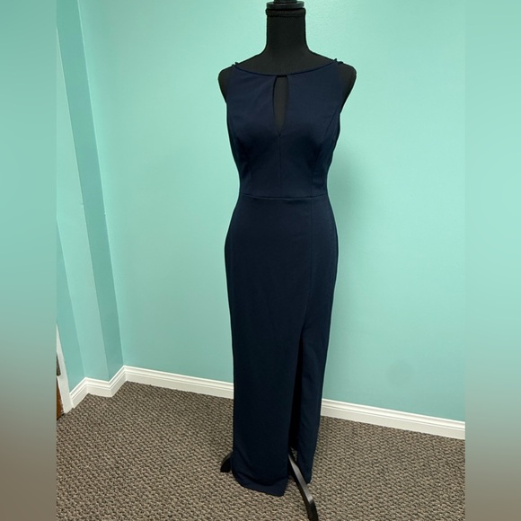 After Six Dresses & Skirts - After six bridesmaids dress 6801 in midnight size s.
